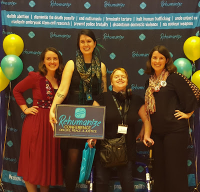 Attendees at a Rehumanize conference