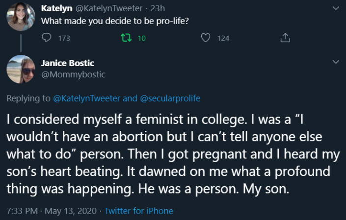 A profound thing