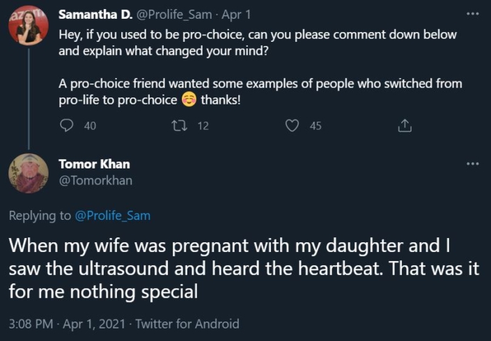 Heard the heartbeat