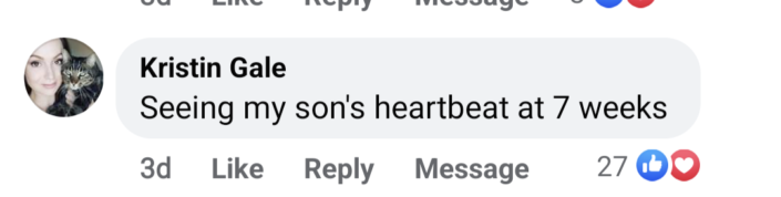 my son’s heartbeat