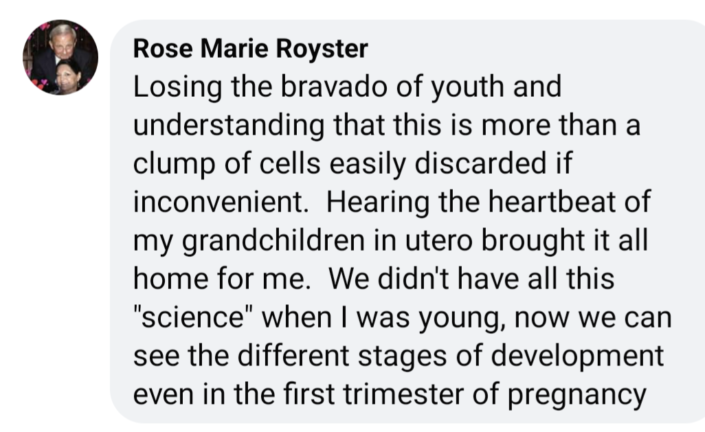 hearing the heartbeat of my grandchildren