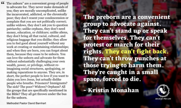 They can’t fight back