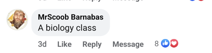 a biology class