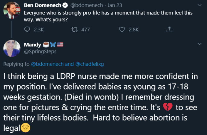 being a LDRP nurse