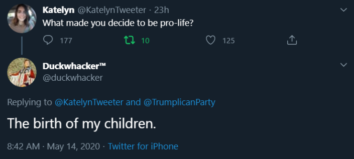 birth of my children