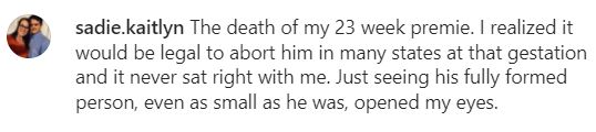 death of my 23 week preemie