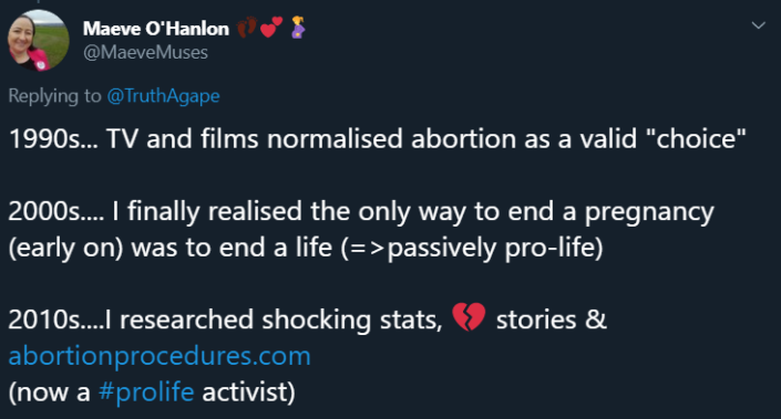end a pregnancy, end a life