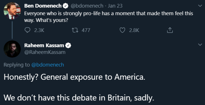 general exposure to America