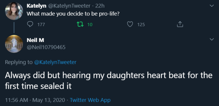 hearing my daughters heart beat