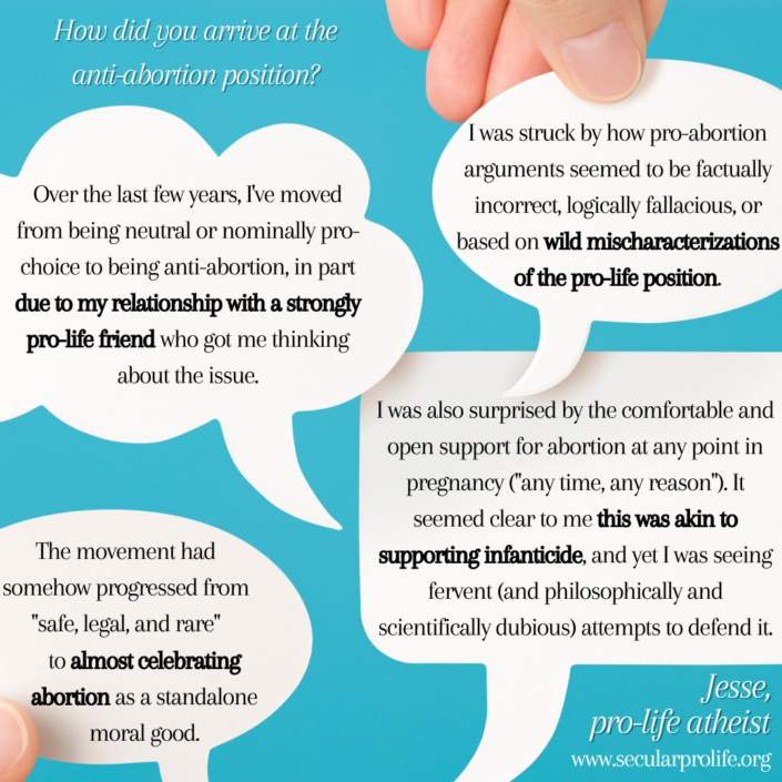 a strongly pro-life friend