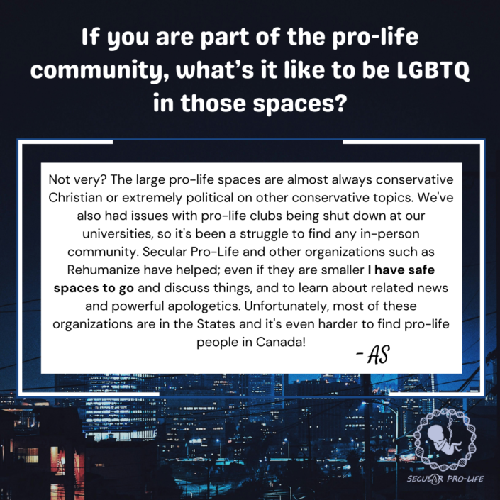 I have safe spaces to go to