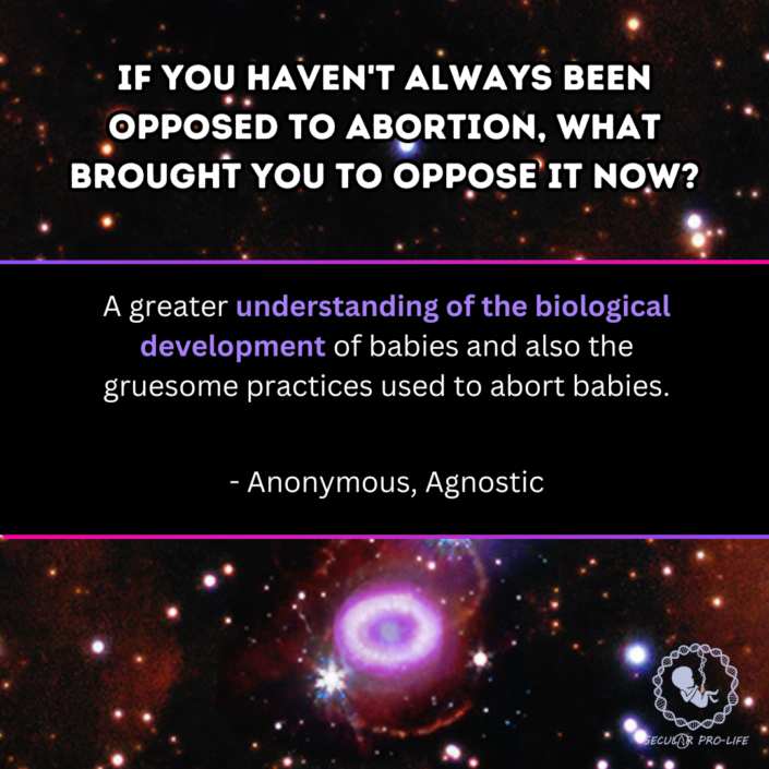 Understanding of the biological development Understanding of the biological development