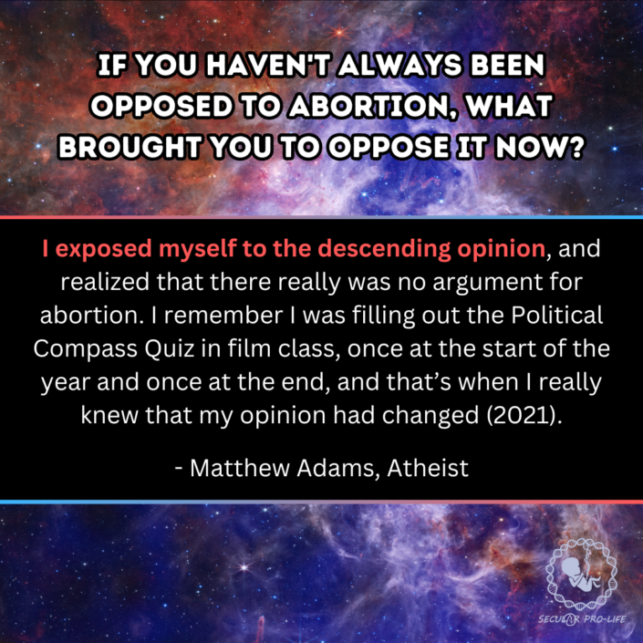I exposed myself to the descending opinion I exposed myself to the descending opinion