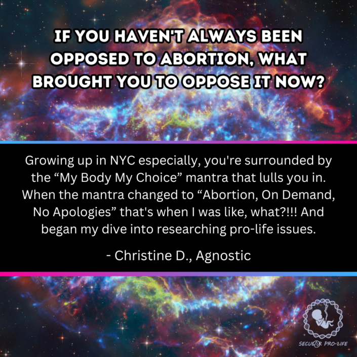Began my dive into researching pro-life issues Began my dive into researching pro-life issues