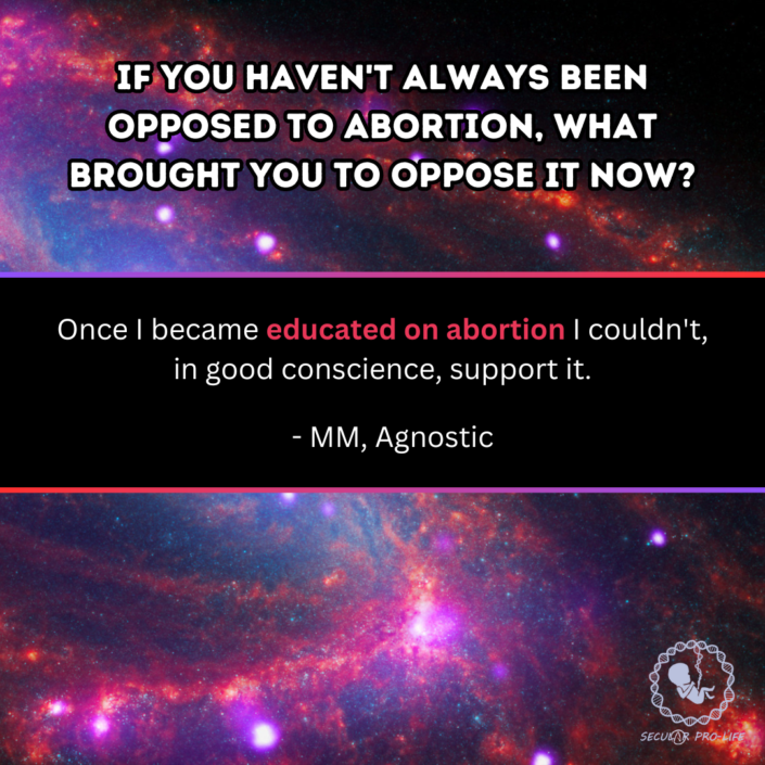 I became educated on abortion I became educated on abortion