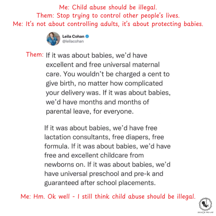 if it was about the babies