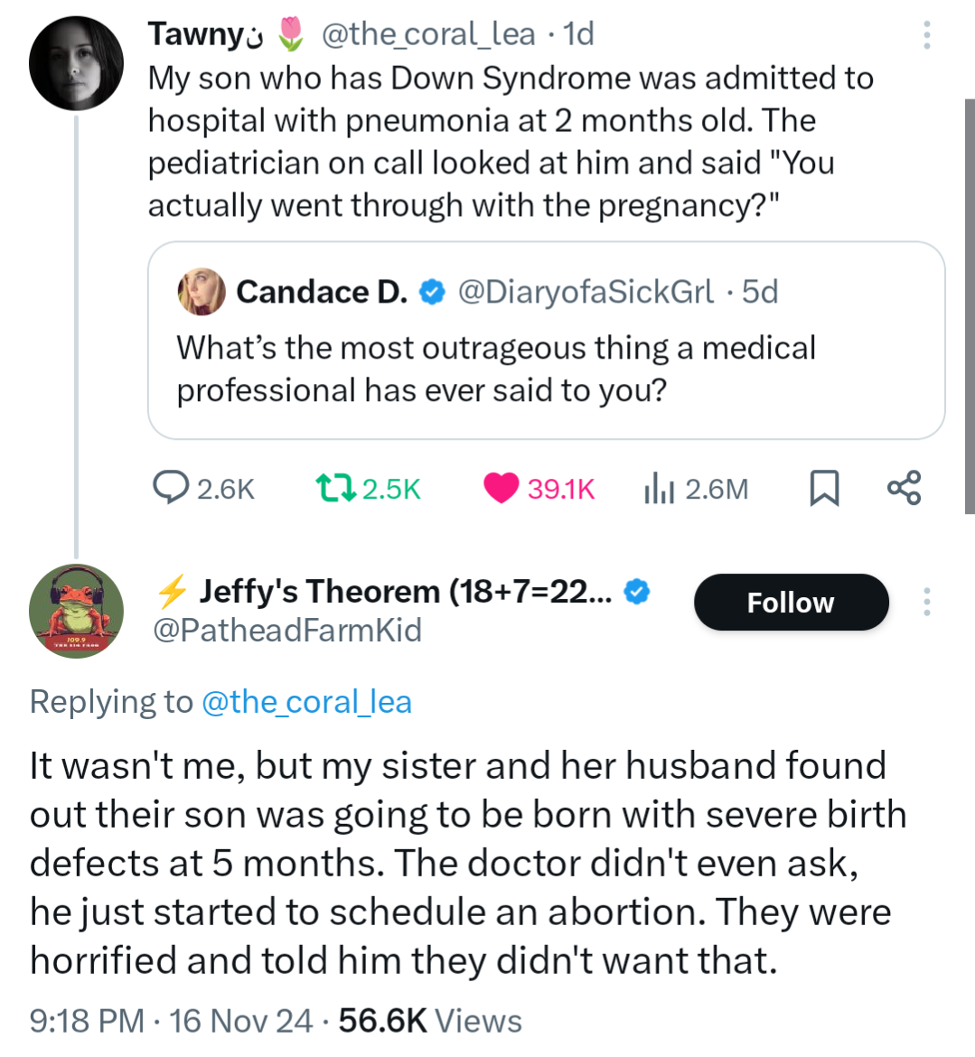 they were horrified