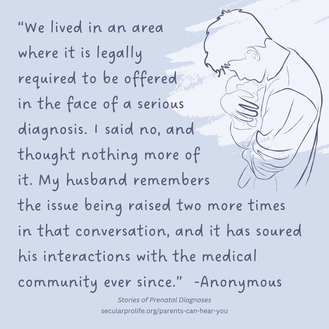 prenatal diagnosis anonymous