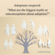biggest myths - adoptees respond - family tree cutouts